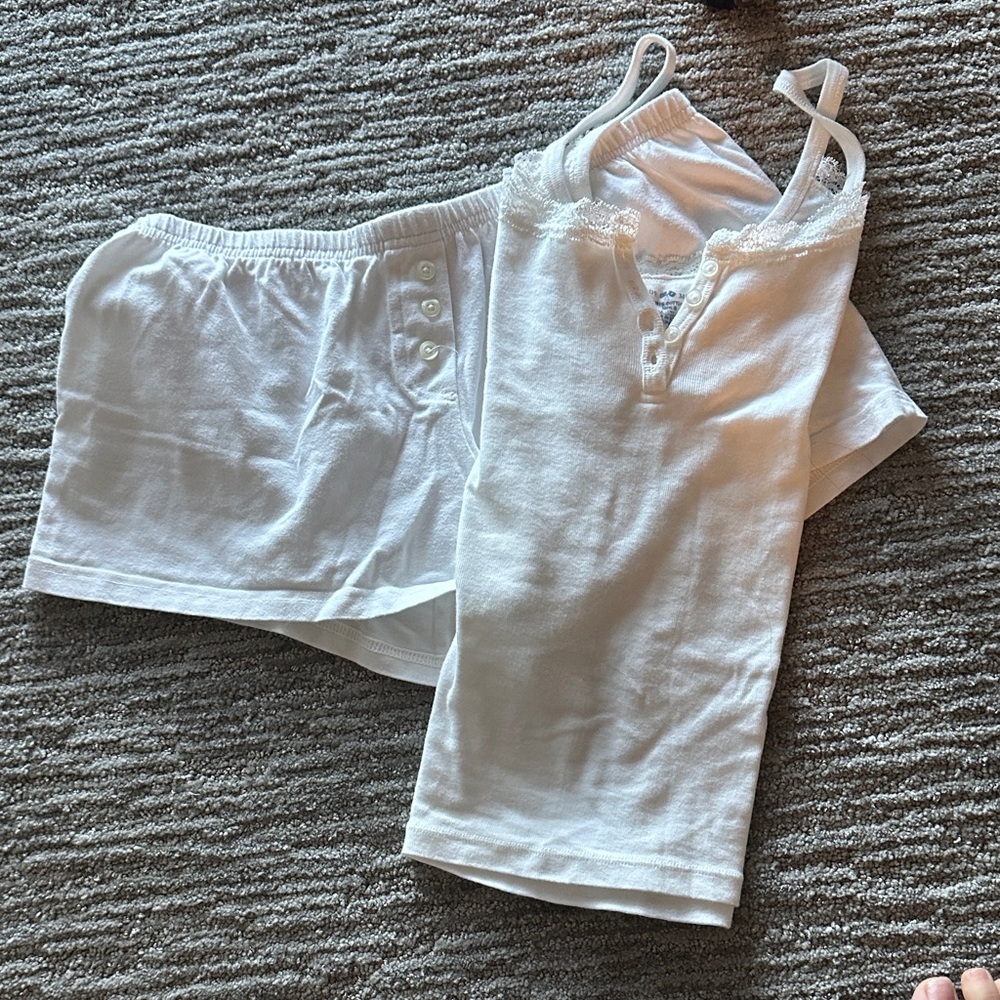 White Women's Brandy Melville Set